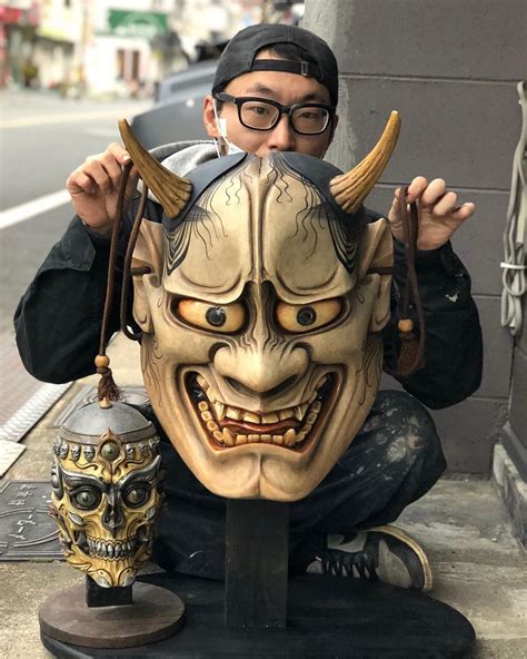 japanese demon mask meaning